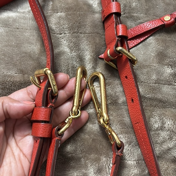 LV red empriente bandoliere 25 and wallet - Picture 7 of 13